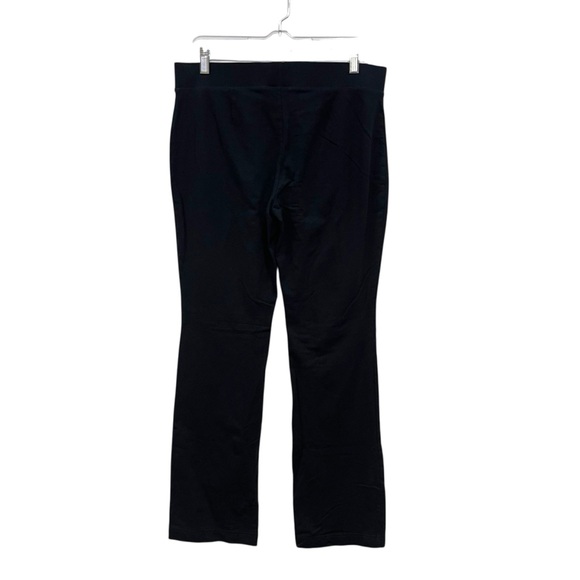 J Jill Pure Jill Pull On Straight Leg Pants Black Stretch Comfort Womens Small - Picture 7 of 7